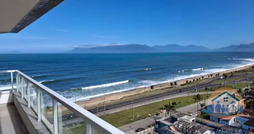 Excelente cobertura duplex com vista deslumbrante do mar na orla do bairro massaguaçu em caraguatatuba-sp!