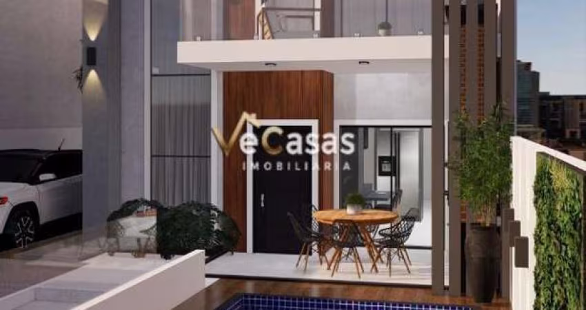 Linda casa em bairro nobre! 4 quartos + área de lazer