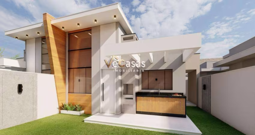 CASA L&#205;NEAR COM 2 E 3 QUARTOS