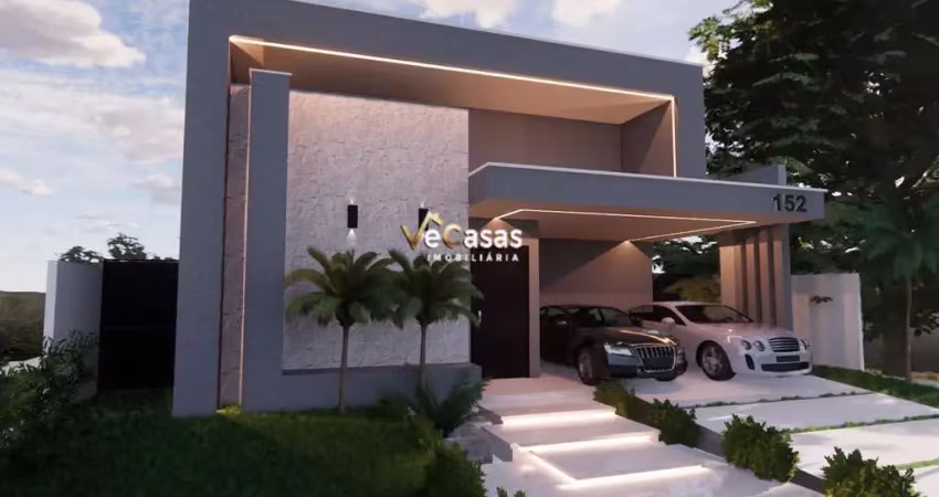 Casa alto padrão 4 quartos com clube e toda infraestrutura de condomínio closet e amplo quintal
