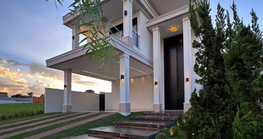 Imponente Residência em Estilo Neoclássico – Luxo, Tecnologia e Sofisticação em Cada Detalhe Porteira Fechada | Consulte condições