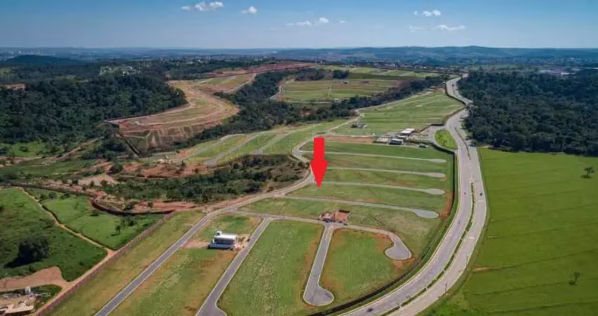 Terreno de esquina com 338 m² no jardins bolonha, em senador canedo