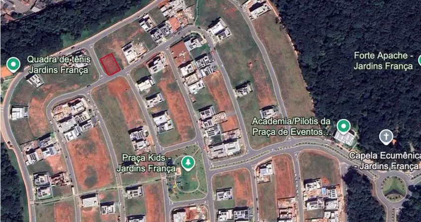 Lote de 495 m² à venda no jardins frança, em goiânia