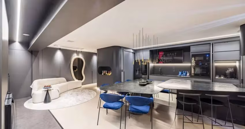 Elegância e tecnologia: apartamento inteiramente mobiliado no marista