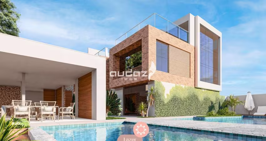 Apartamento com 2/4 em construção beira mar de Muriú