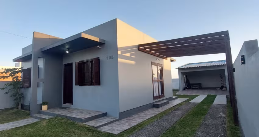 Belíssima casa no loteamento novo passo apta a financiamento