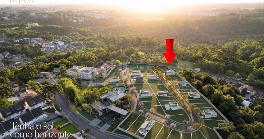 Terreno em condomínio clube,153 m² à venda por R$ 495.000,00. Taboão, Curitiba/PR