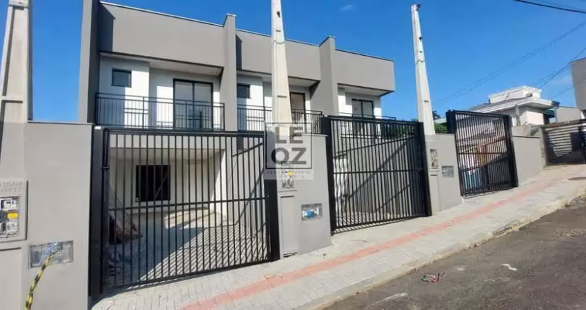 Sobrado geminado para venda em joinville, guanabara, 3 dormitórios, 1 suíte, 2 banheiros, 2 vagas