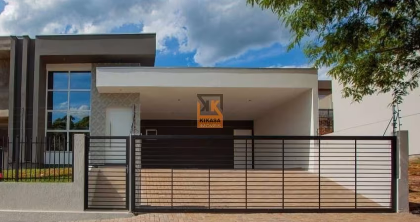 CASA COM 3 QUARTOS, PLANA E SEMI BOBILIADA NO BAIRRO SOLAR DO CAMPO