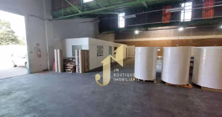 Galpão para alugar, 500 m² por r$ 8.770,00/mês - jardim paraíba - jacareí/sp