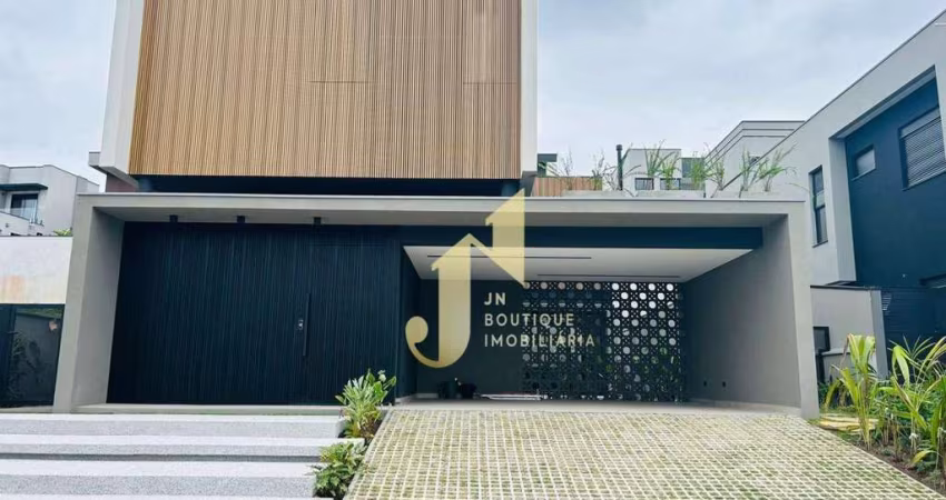 CASA DE ALTO PADRÃO A VENDA NO CONDOMÍNIO ALPHAVILLE II EM SÃO JOSÉ DOS CAMPOS COM 4 SUÍTES