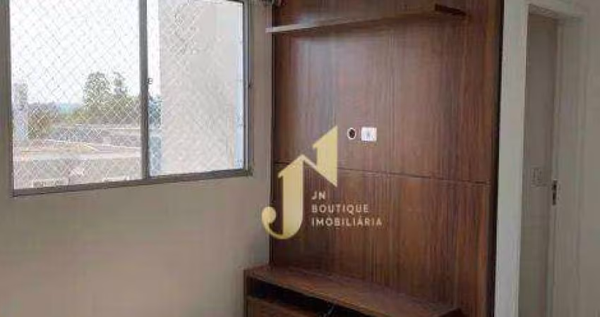 APARTAMENTO PARA VENDA E LOCAÇÃO COM 2 DORMITÓRIOS NO CONDOMINIO JERIBA EM JACAREÍ