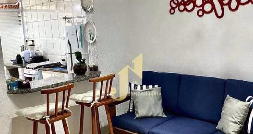 LOFT A VENDA NO CONDOMÍNIO COSTA AZUL EM CARAGUATATUBA COM 2 DORMITÓRIOS - PRAIA MASSAGUAÇU