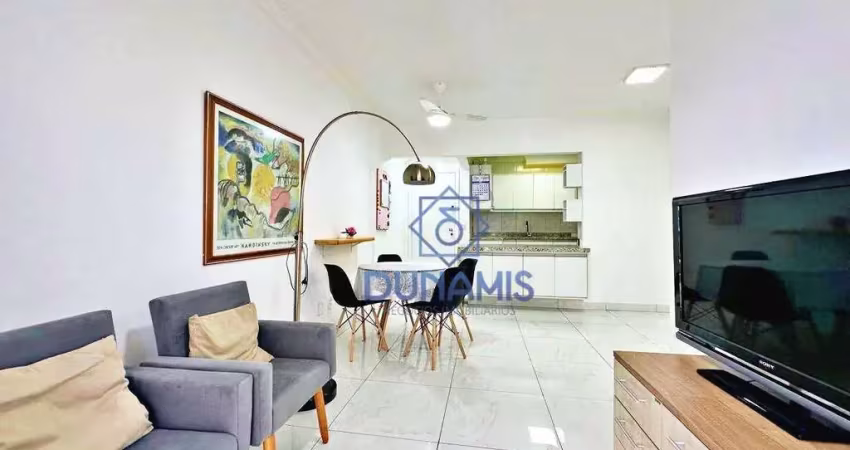 Apartamento com 3 dormitórios à venda, 81 m² por R$ 600.000,00 - Praia das Pitangueiras - Guarujá/SP