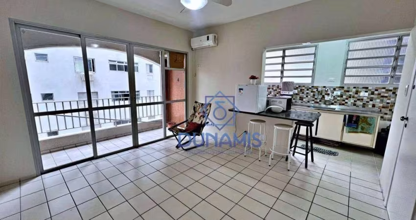 Apartamento à venda, 55 m² por R$ 370.000,00 - Praia das Pitangueiras - Guarujá/SP