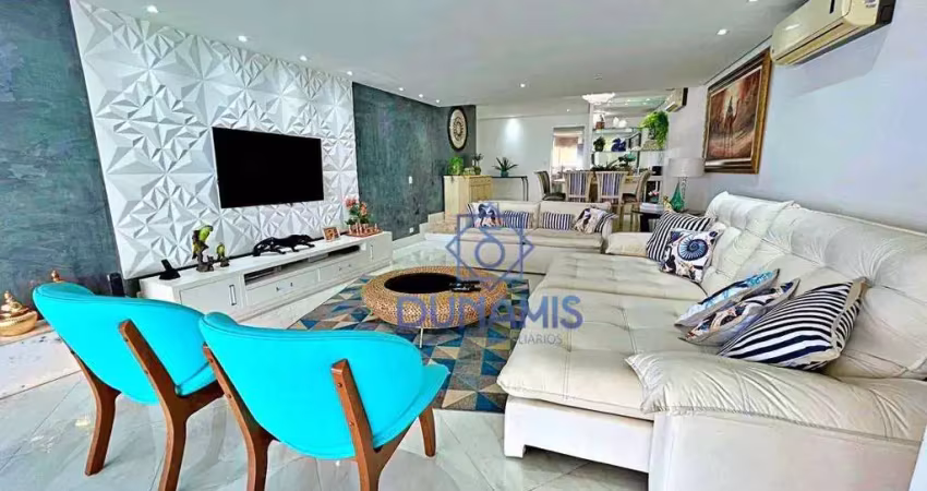Apartamento à venda, 170 m² por r$ 1.850.000,00 - praia das pitangueiras - guarujá/sp