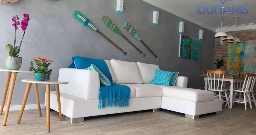 Apartamento à venda, 160 m² por r$ 850.000,00 - morro do maluf - guarujá/sp