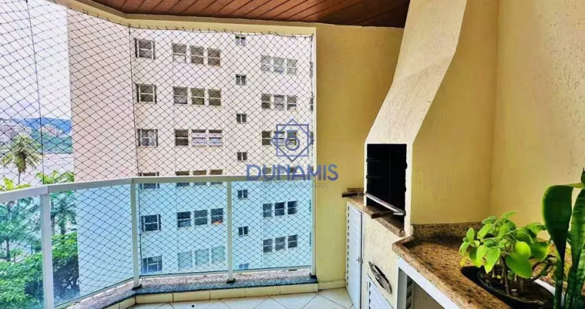 Apartamento à venda, 90 m² por r$ 850.000,00 - praia das astúrias - guarujá/sp