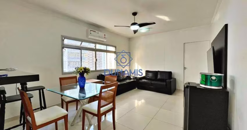 Apartamento à venda, 90 m² por r$ 590.000,00 - vila alzira - guarujá/sp