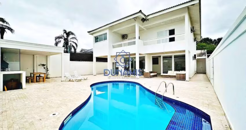 Casa em condomínio fechado com 6 suítes no jd acapulco - guarujá sp