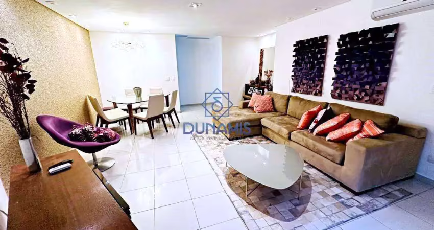 Apartamento à venda, 158 m² por r$ 900.000,00 - barra funda - guarujá/sp