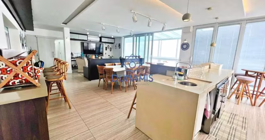 Cobertura à venda, 400 m² por r$ 4.200.000,00 - praia das pitangueiras - guarujá/sp