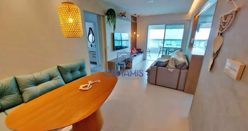 Apartamento com 3 dormitórios à venda, 105 m² por r$ 1.280.000 - jardim astúrias - guarujá/sp