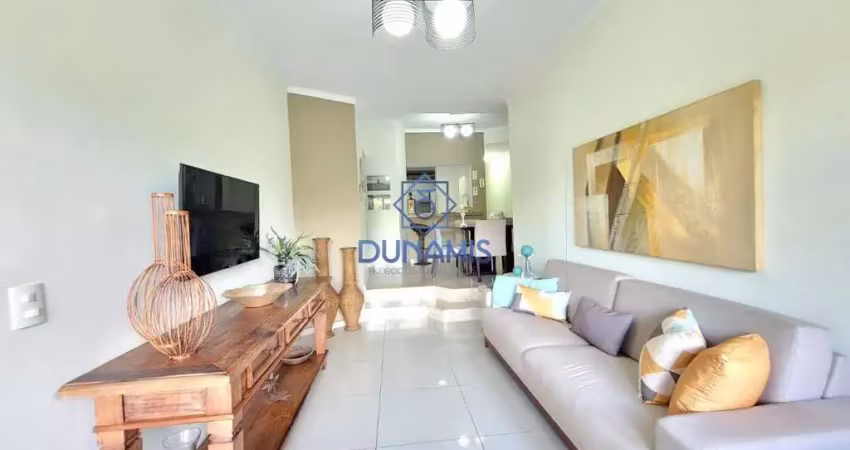 Apartamento mobiliado, arejado e confortável com 3 dormitórios -praia da enseada