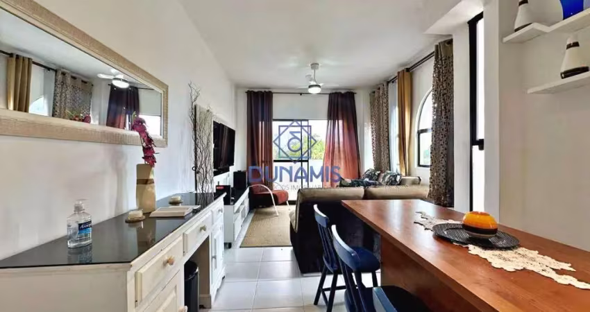Apartamento à venda, 72 m² por r$ 450.000,00 - jardim las palmas - guarujá/sp