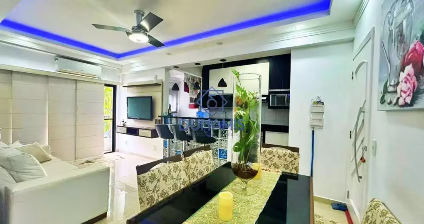 Apartamento à venda, 90 m² por r$ 650.000,00 - praia pitangueiras - guarujá/sp