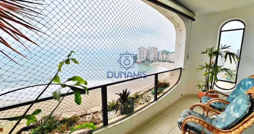 Apartamento à venda, 190 m² por r$ 1.300.000,00 - praia das asturias frente mar - guarujá/sp
