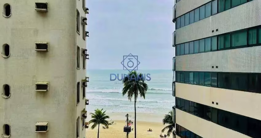 Apartamento à venda a uma quadra da praia das astúrias e vista mar