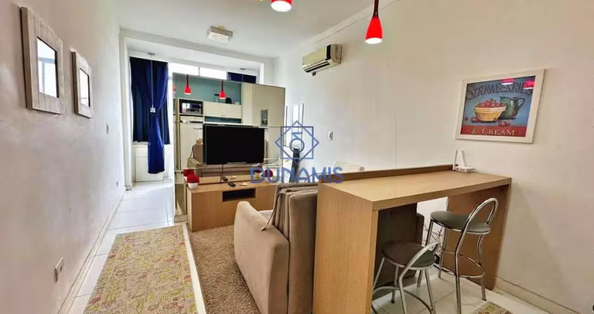 Apartamento à venda, 28 m  por r  350.000,00 - centro - guarujá sp