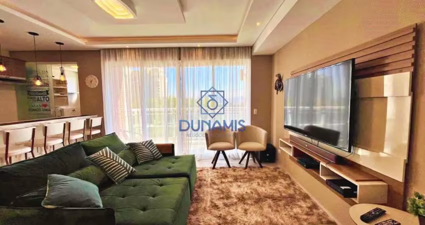 Apartamento com 2 dormitórios à venda, 82 m² por r$ 680.000,00 - loteamento joão batista julião - gu