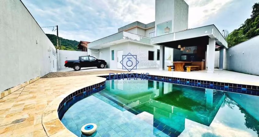 Casa nova à venda na praia do guaiuba em guarujá - sp.