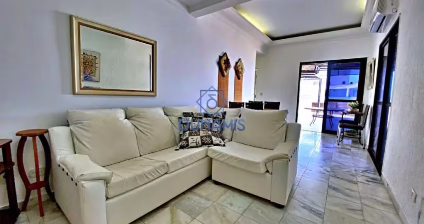 Cobertura à venda, 186 m² por r$ 1.600.000,00 - praia das pitangueiras - guarujá/sp