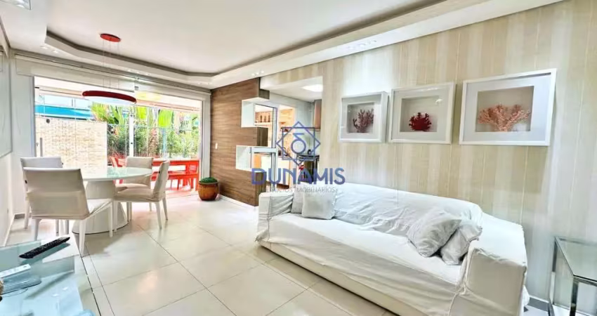 Magnífico apartamento garden com varanda gourmet na praia da enseada
