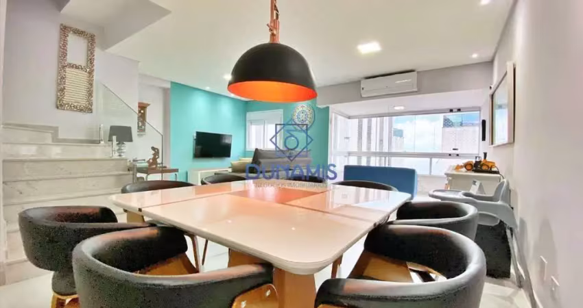 Cobertura à venda, 339 m² por r$ 2.000.000,00 - praia das astúrias - guarujá/sp