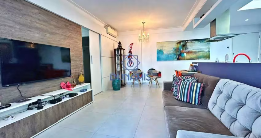 Apartamento à venda, 109 m² por r$ 790.000,00 - barra funda - guarujá/sp