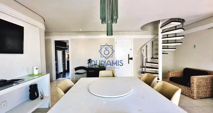 Cobertura à venda, 270 m  por r  850.000,00 - centro - guarujá sp