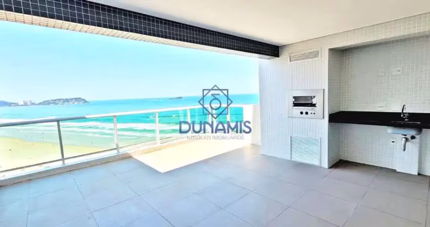 Cobertura duplex com vista mar na praia da enseada - 3 suítes