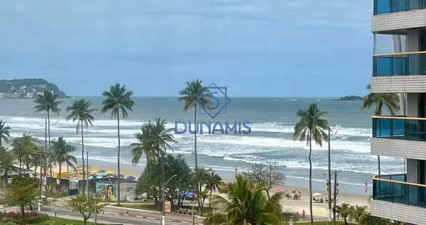Apartamento à venda na praia da enseada com vista mar- ótima localização