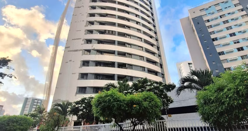Aluguel Lindo Mobiliado, 52m² 2 Qts 1Sui Varanda, Nascente, Vista Mar 10mm da praia em Boa Viagem