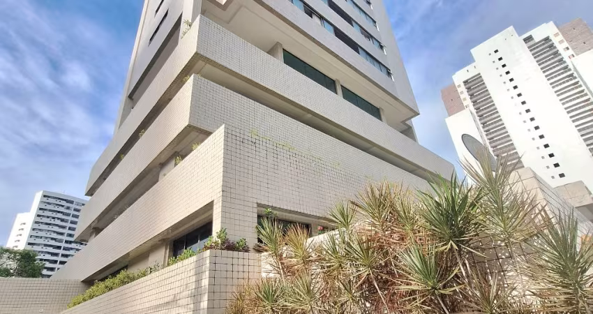 Aluguel Apt 36m² 1Qt Mobiliado, Nascente, Andar Alto, Localiz no Coração de Boa Viagem