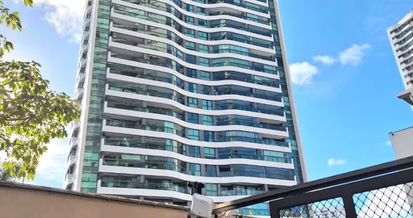 Aluguel lindo apt 100m 3qts 1sui armários planej ar cond boiller dep empreg lazer compl em b viagem