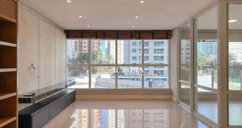 Apartamento com 3 dormitórios para alugar, 183 m² por r$ 9.400,00/mês - gleba fazenda palhano - londrina/pr