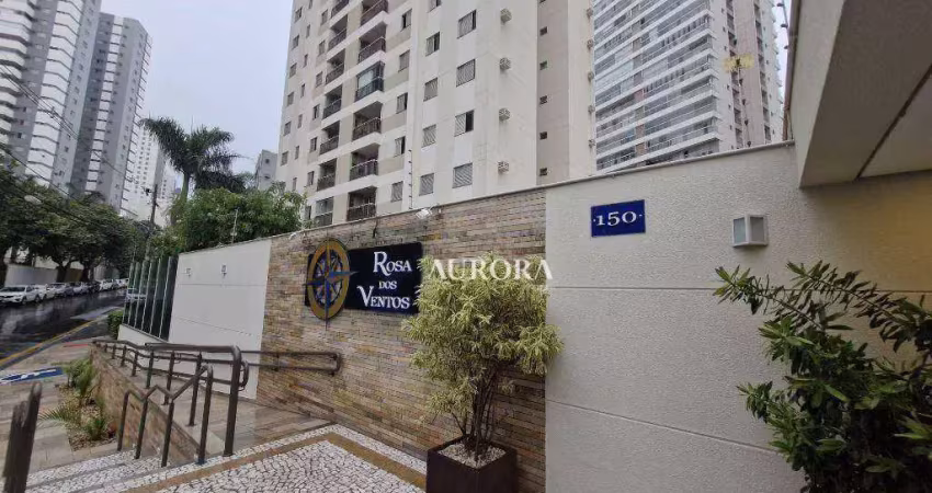Apartamento edifício rosa dos ventos com 3 dormitórios à venda, 81 m² por r$ 650.000 - jardim do lago - londrina/pr