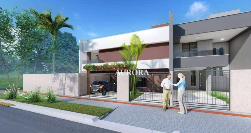 Sobrado com 2 dormitórios à venda, 100 m² por R$ 520.000,00 - Columbia - Londrina/PR