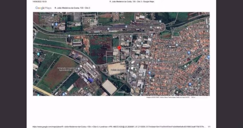 Terreno à venda, 3228 m² por R$ 2.080.000,01 - Cilo 3 - Londrina/PR