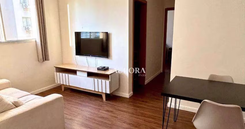 Apartamento no spazio louvre  com 2 dormitórios à venda, 46 m² por r$ 290.000 - gleba fazenda palhano - londrina/pr